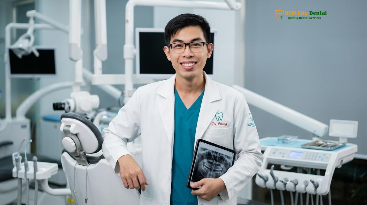 Dr. Nguyen Van Cuong DDS at HCMC Dental Clinic