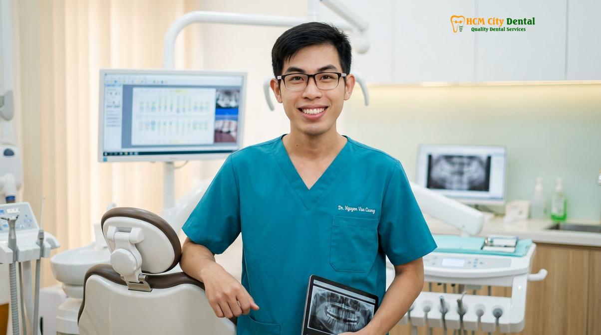 Dr. Nguyen Van Cuong DDS at HCMC Dental Clinic