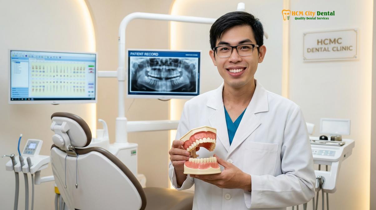 Dr. Nguyen Van Cuong DDS at HCMC Dental Clinic