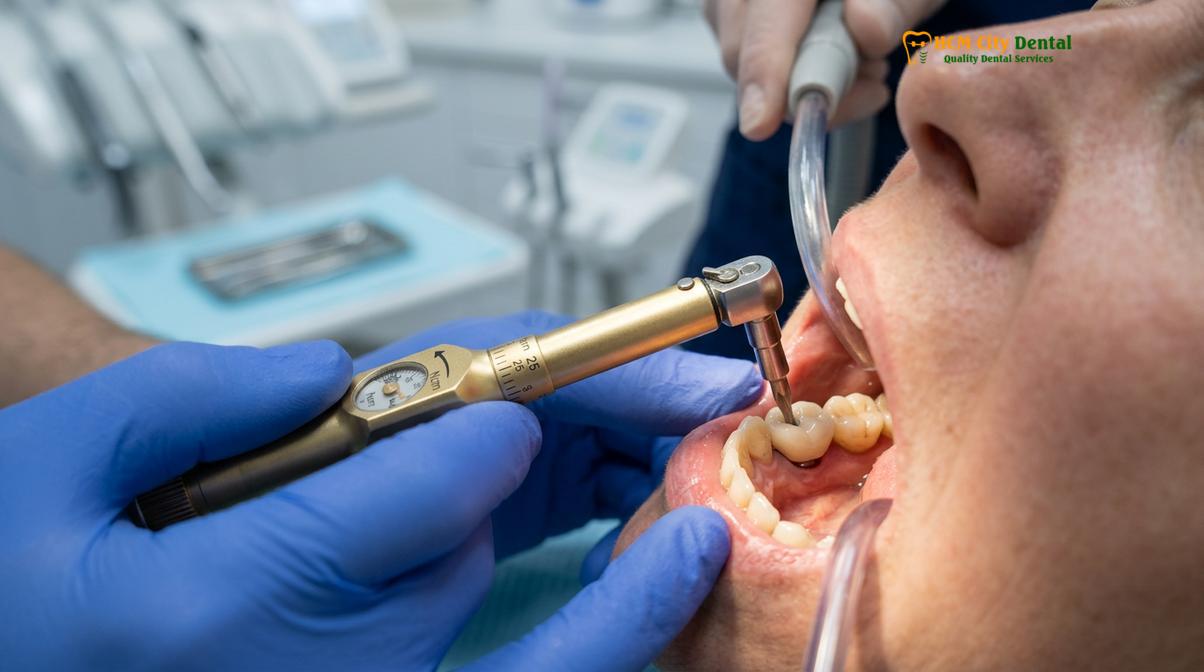 Clinical photography related to screw vs cement retained implant crown