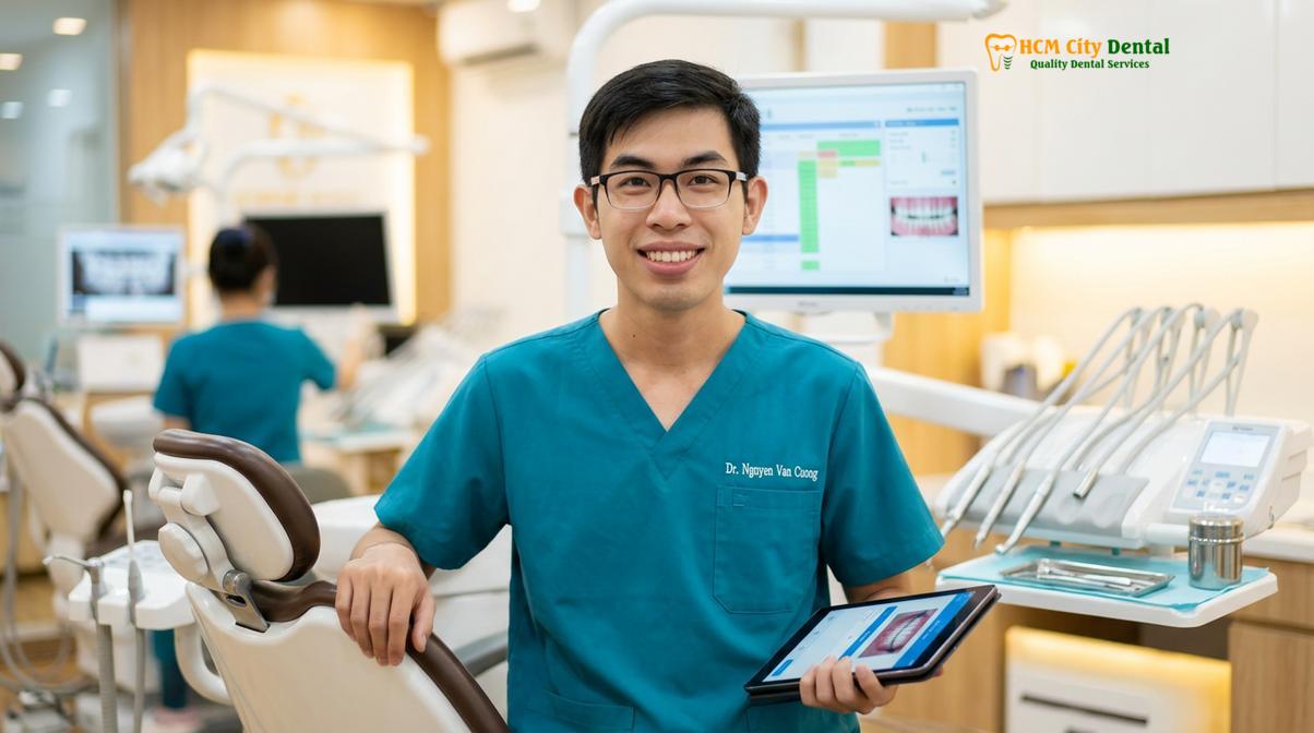 Dr. Nguyen Van Cuong DDS at HCMC Dental Clinic