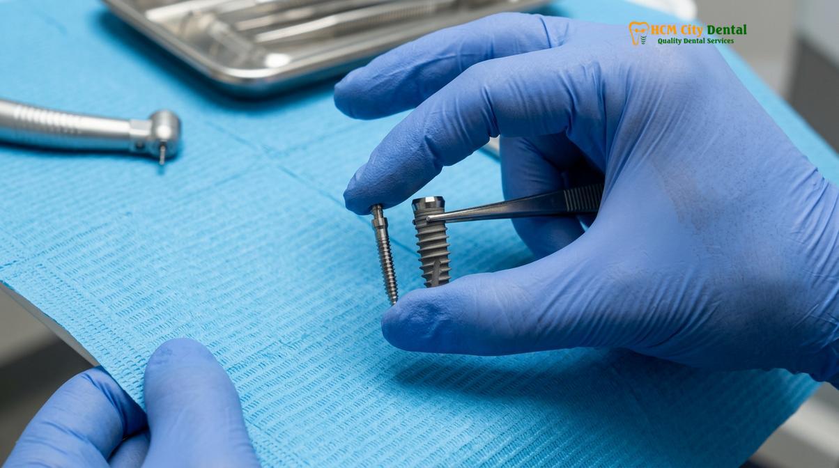 Visual description of Implant Supported Overdenture HCMC