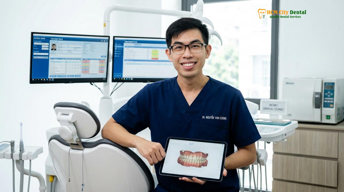 Dr. Nguyen Van Cuong DDS at HCMC Dental Clinic