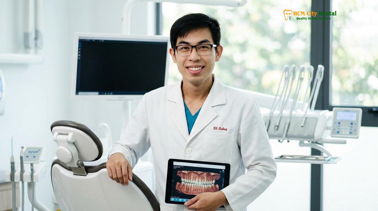 Dr. Nguyen Van Cuong DDS at HCMC Dental Clinic