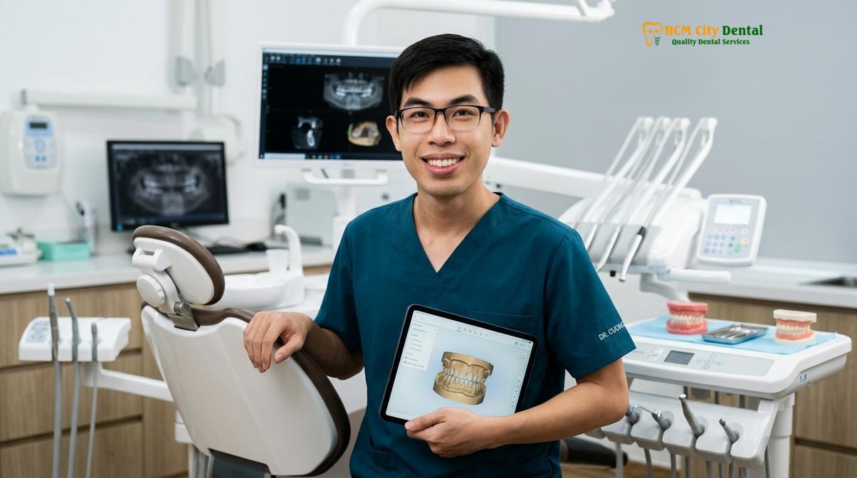 Dr. Nguyen Van Cuong DDS at HCMC Dental Clinic