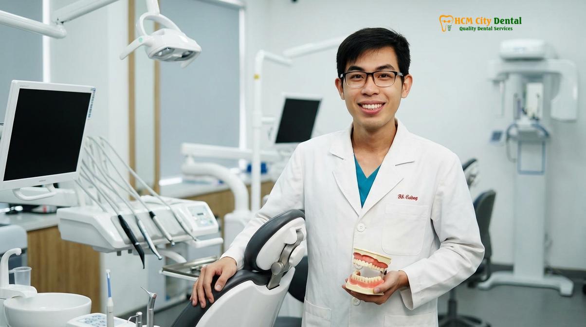 Dr. Nguyen Van Cuong DDS at HCMC Dental Clinic
