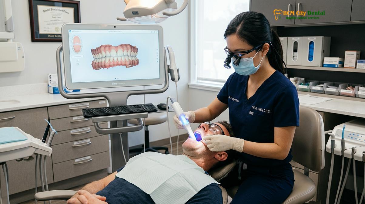Clinical illustration of dental financing inlays onlays