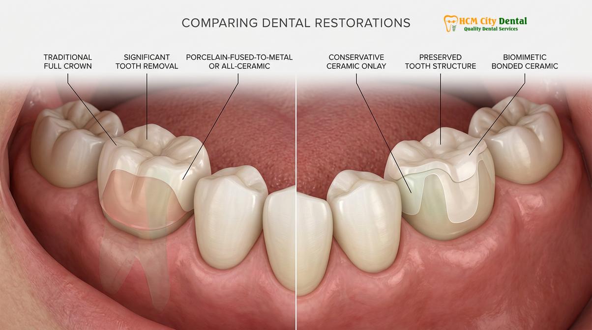 Clinical photography related to dental financing inlays onlays