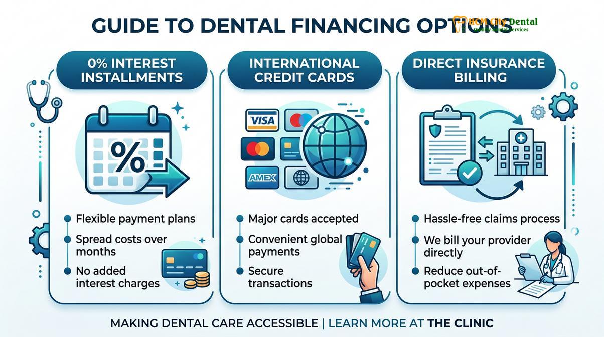 Summary diagram of dental financing inlays onlays