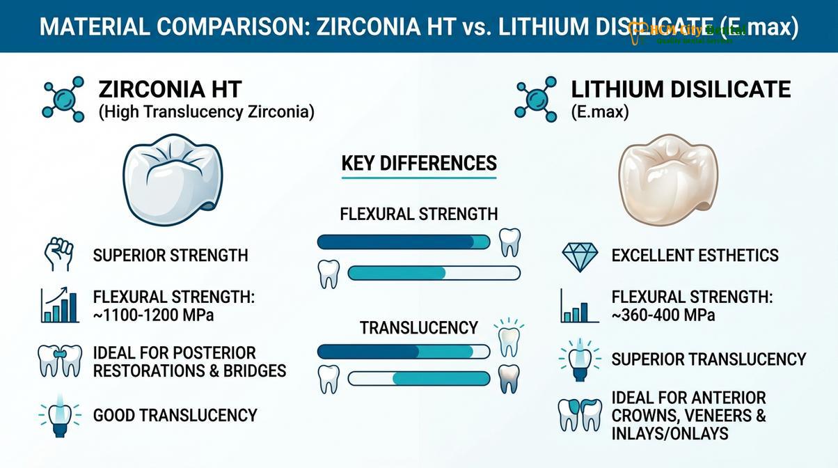 Summary diagram of inlays onlays vs dental crowns