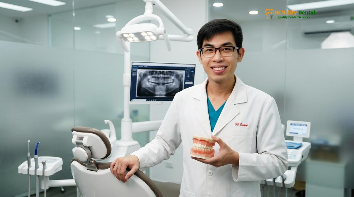 Dr. Nguyen Van Cuong DDS at HCMC Dental Clinic