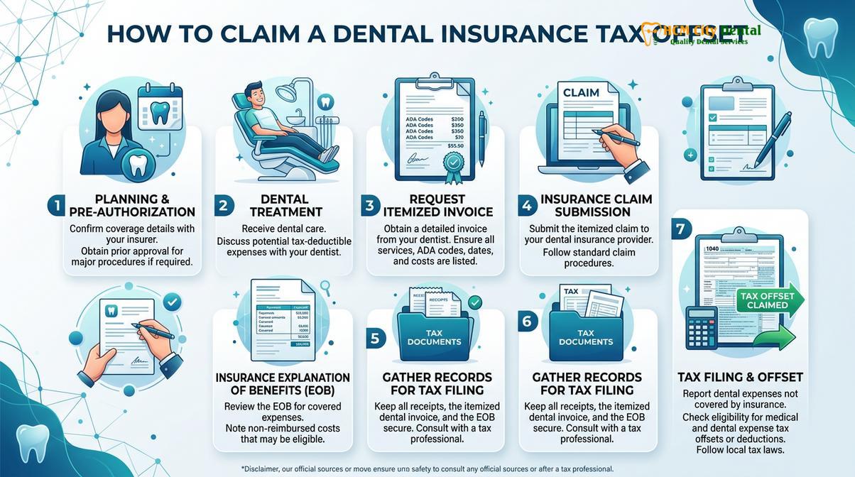 Summary diagram of dental insurance tax offset vietnam