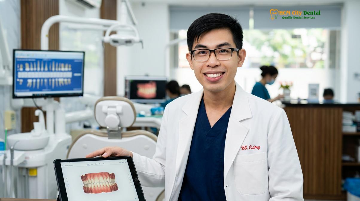 Dr. Nguyen Van Cuong DDS at HCMC Dental Clinic