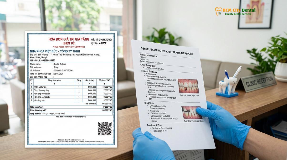 Visual description of TMJ Treatment Dental Insurance Saigon
