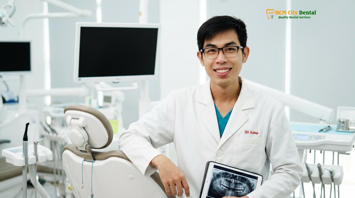 Dr. Nguyen Van Cuong DDS at HCMC Dental Clinic
