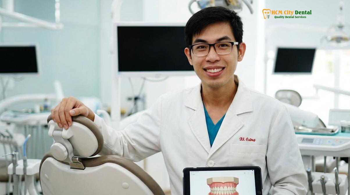 Dr. Nguyen Van Cuong DDS at HCMC Dental Clinic