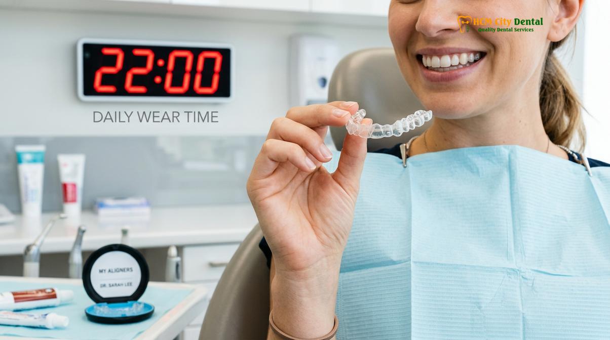 Clinical photography related to Invisalign Active Wear Time Compliance