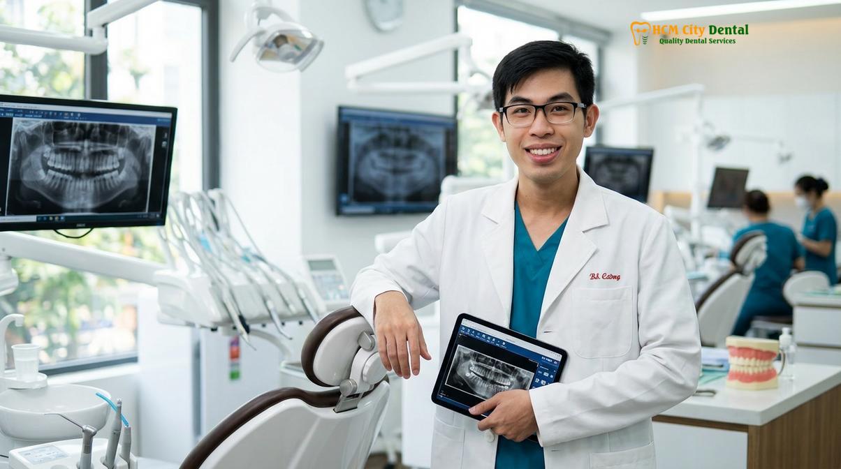 Dr. Nguyen Van Cuong DDS at HCMC Dental Clinic