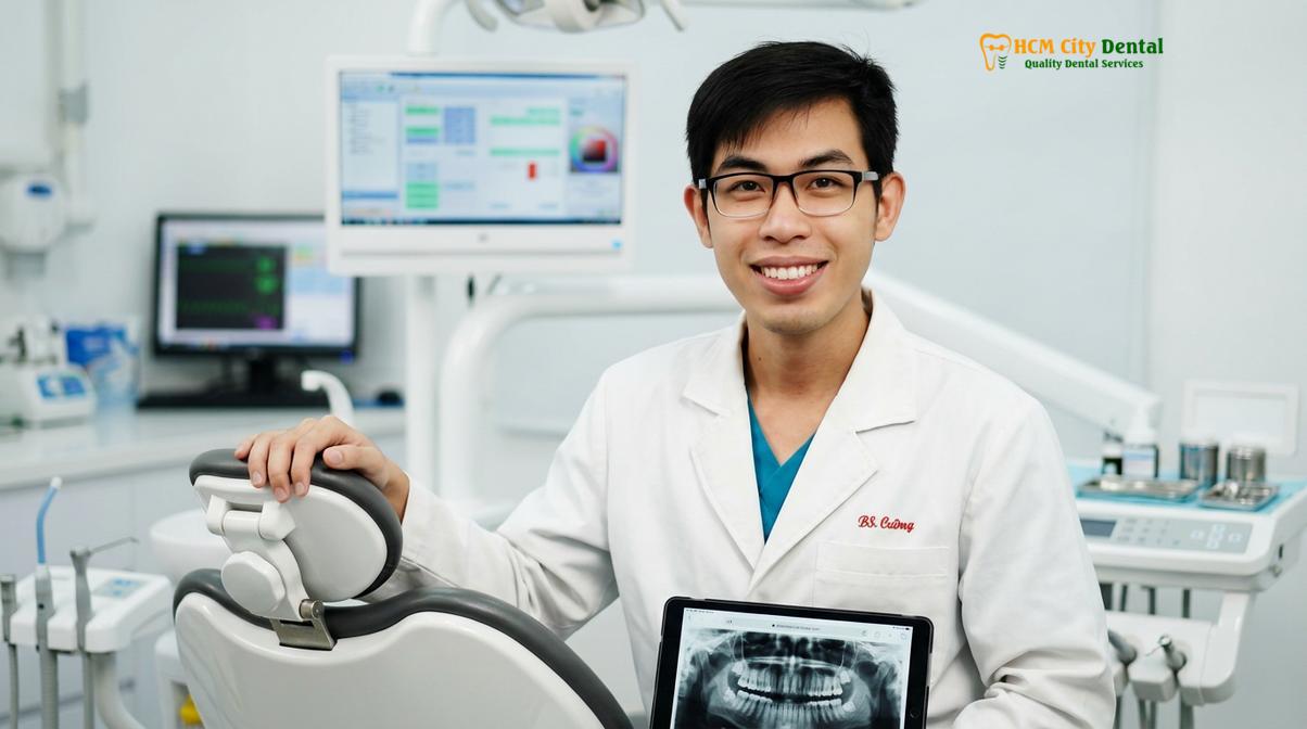 Dr. Nguyen Van Cuong DDS at HCMC Dental Clinic