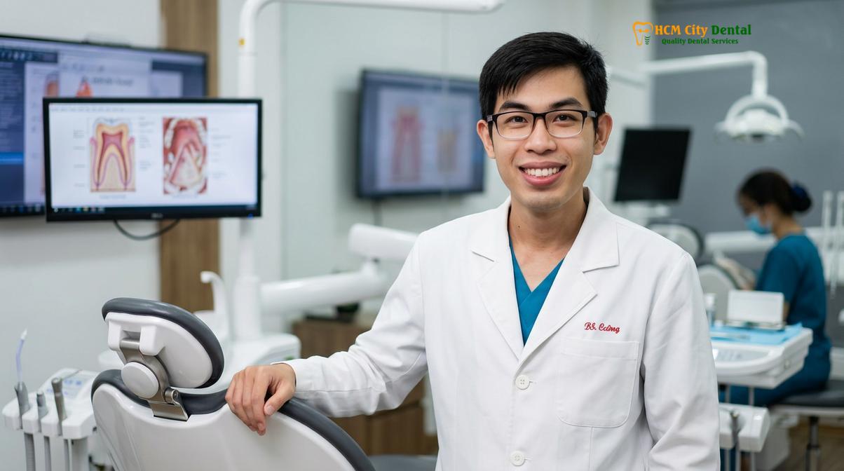 Dr. Nguyen Van Cuong DDS at HCMC Dental Clinic