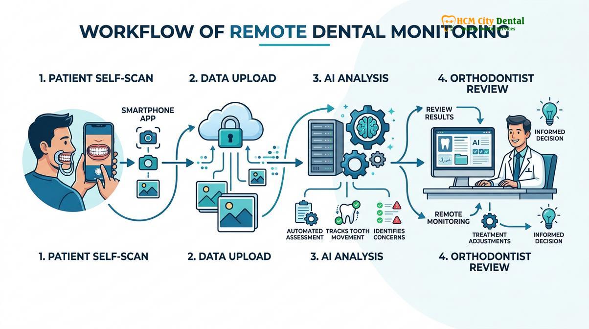 Summary diagram of Invisalign Clear Aligner Tracking Apps