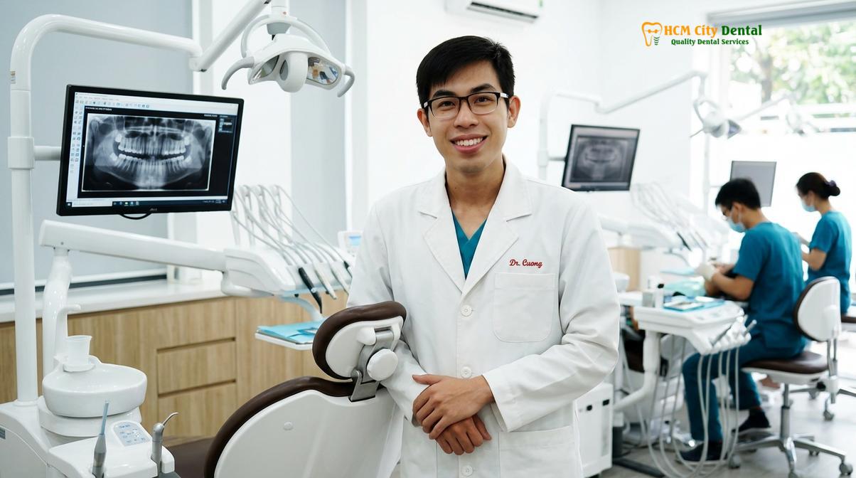 Dr. Nguyen Van Cuong DDS at HCMC Dental Clinic