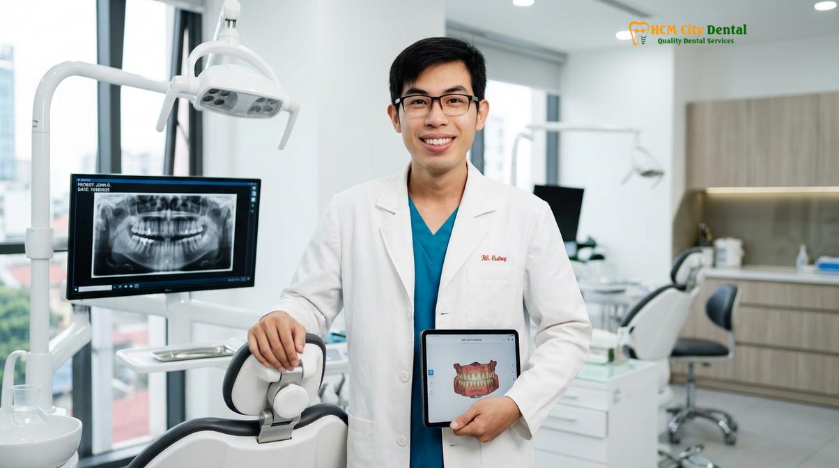 Dr. Nguyen Van Cuong DDS at HCMC Dental Clinic