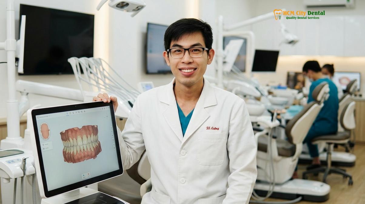 Dr. Nguyen Van Cuong DDS at HCMC Dental Clinic