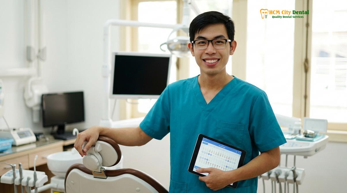 Dr. Nguyen Van Cuong DDS at HCMC Dental Clinic
