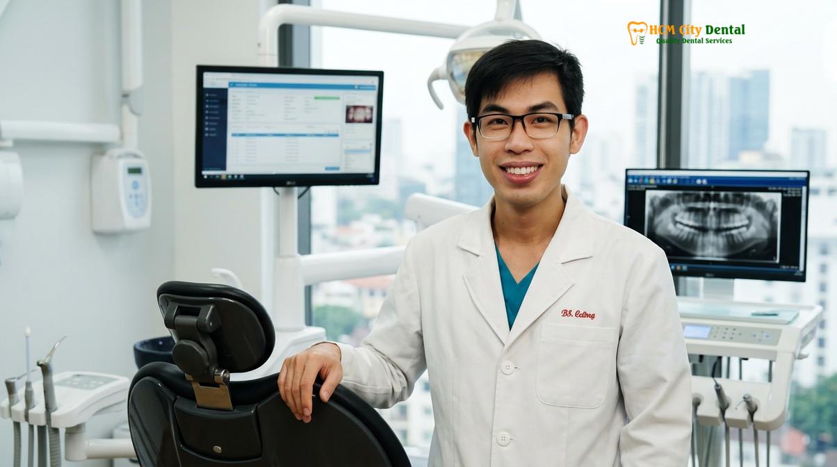Dr. Nguyen Van Cuong DDS at HCMC Dental Clinic