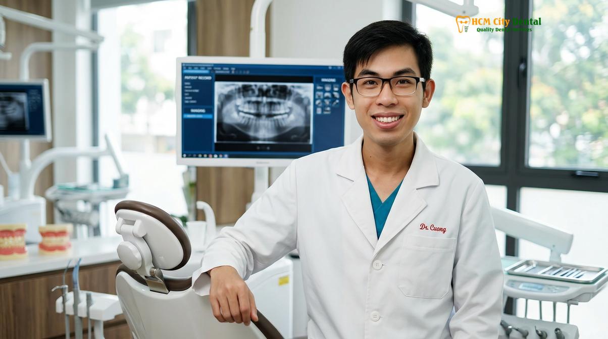 Dr. Nguyen Van Cuong DDS at HCMC Dental Clinic
