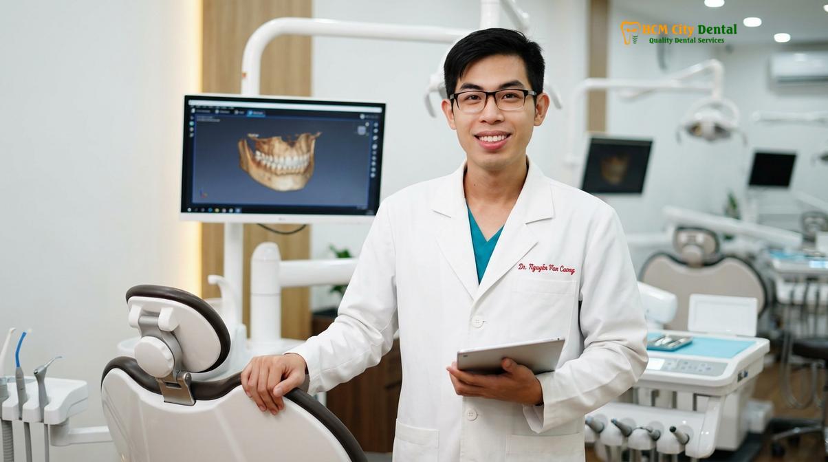 Dr. Nguyen Van Cuong DDS at HCMC Dental Clinic