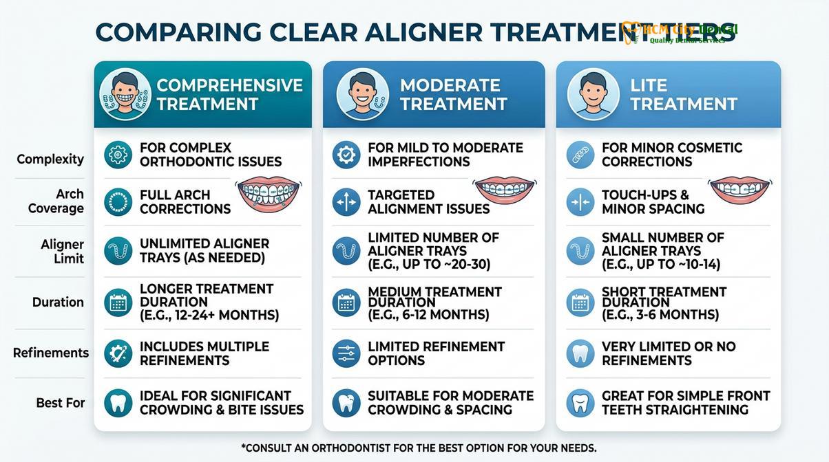 Summary diagram of Invisalign Refinement Trays What to Expect