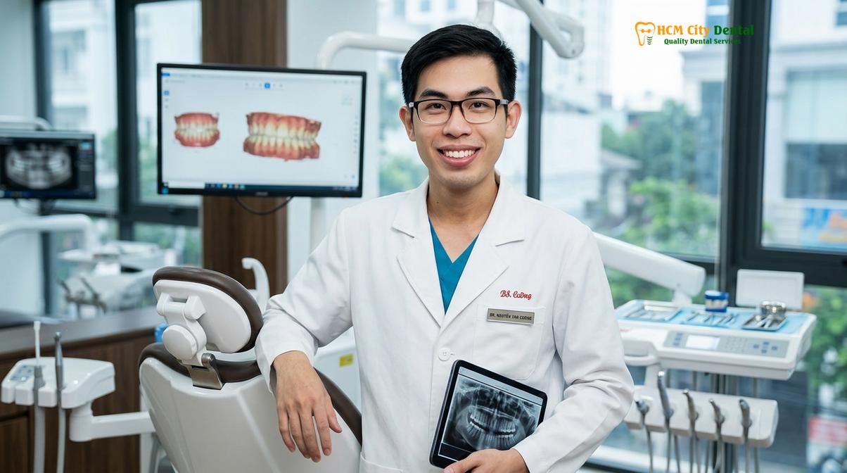 Dr. Nguyen Van Cuong DDS at HCMC Dental Clinic