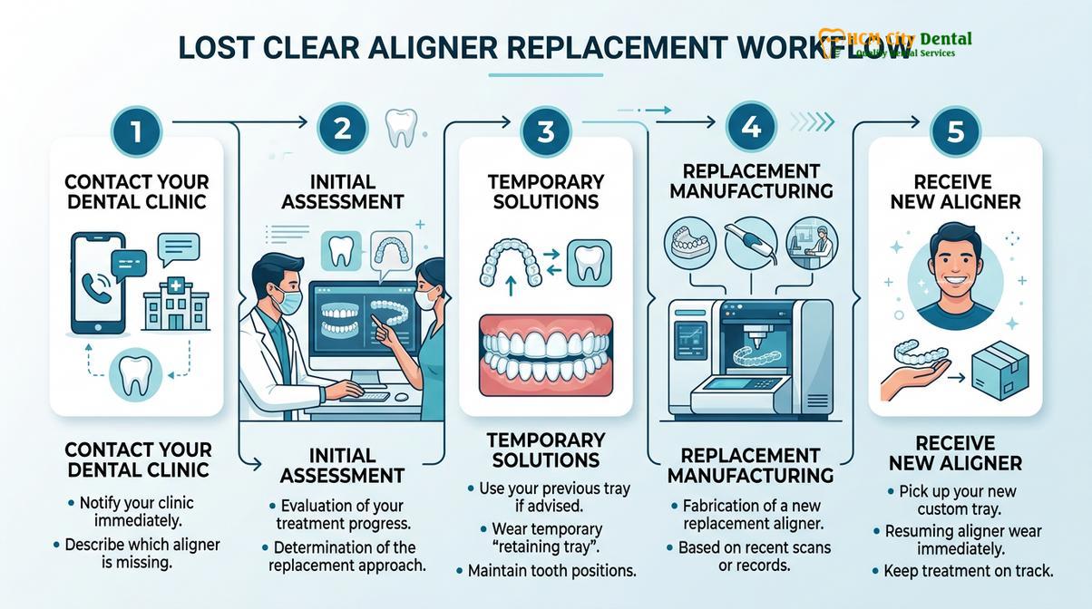 Summary diagram of Invisalign Teen Compliance Indicators Saigon