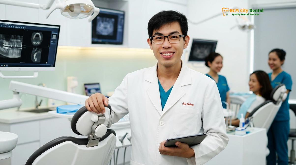 Dr. Nguyen Van Cuong DDS at HCMC Dental Clinic