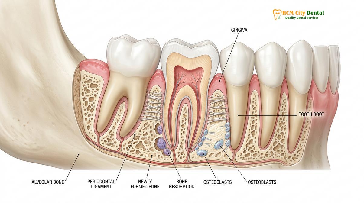 Clinical illustration of Invisalign Vivera Retainers After Treatment