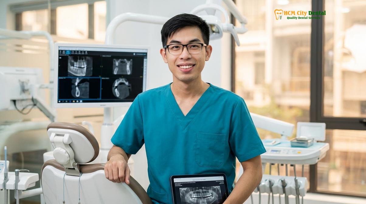 Dr. Nguyen Van Cuong DDS at HCMC Dental Clinic