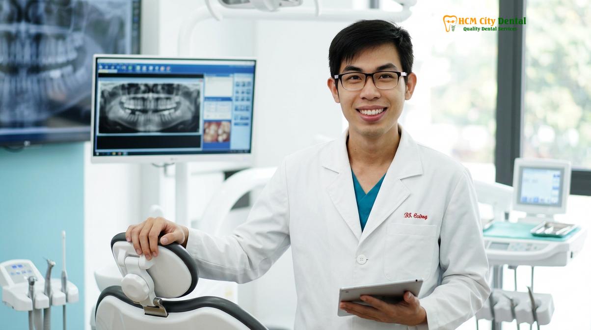 Dr. Nguyen Van Cuong DDS at HCMC Dental Clinic