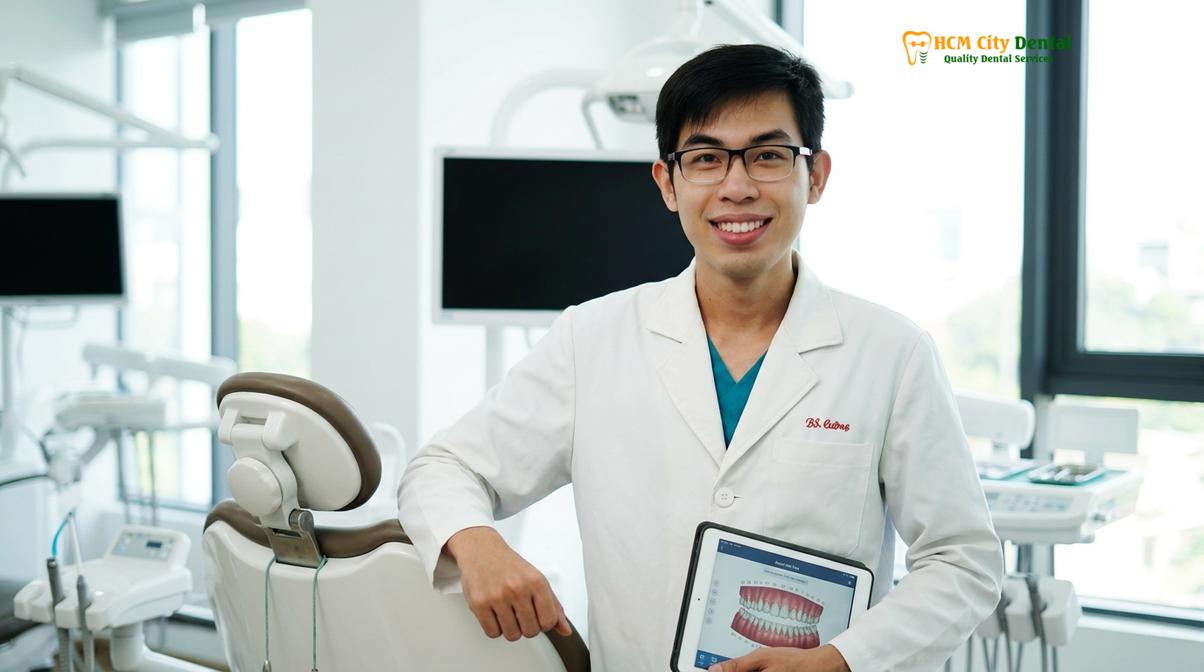 Dr. Nguyen Van Cuong DDS at HCMC Dental Clinic
