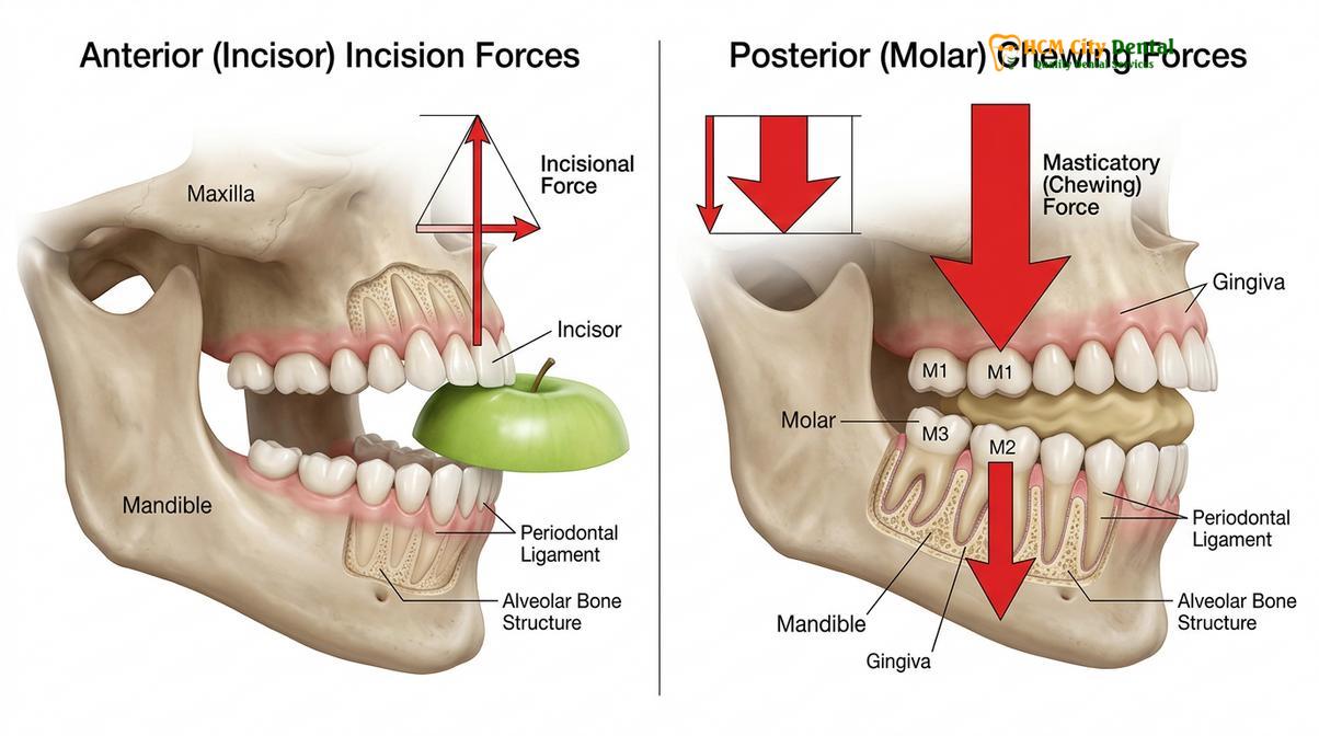 Clinical photography related to crown after root canal necessary
