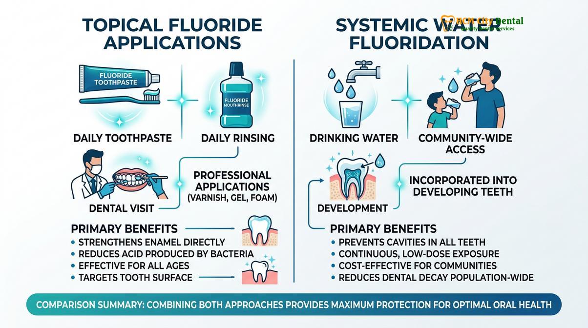 Visual illustration of is fluoride bad for your teeth