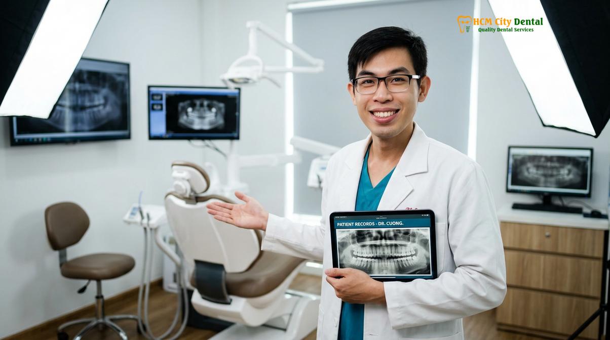 Dr. Nguyen Van Cuong DDS at HCMC Dental Clinic