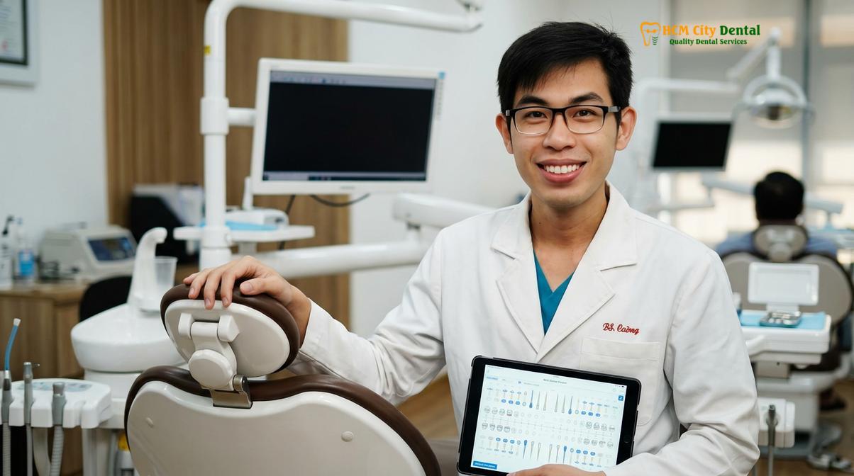 Dr. Nguyen Van Cuong DDS at HCMC Dental Clinic
