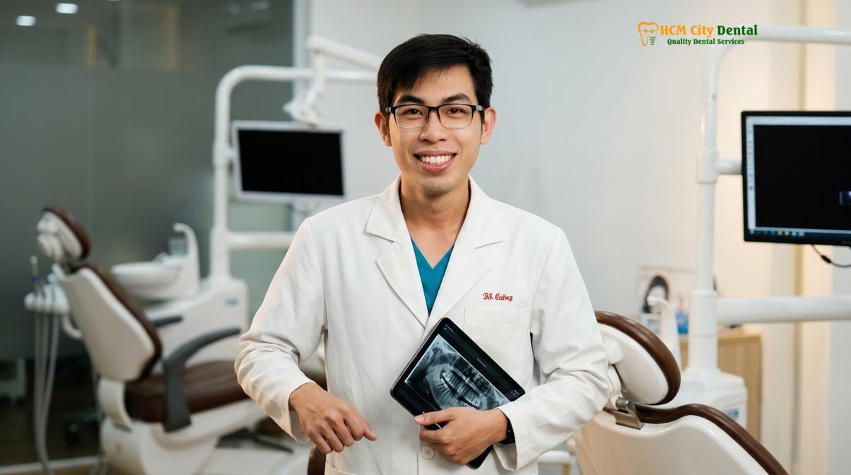 Dr. Nguyen Van Cuong DDS at HCMC Dental Clinic