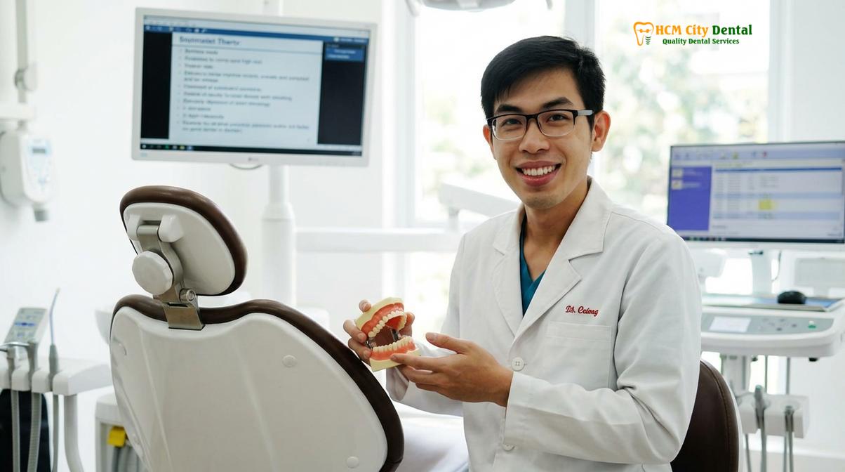 Dr. Nguyen Van Cuong DDS at HCMC Dental Clinic