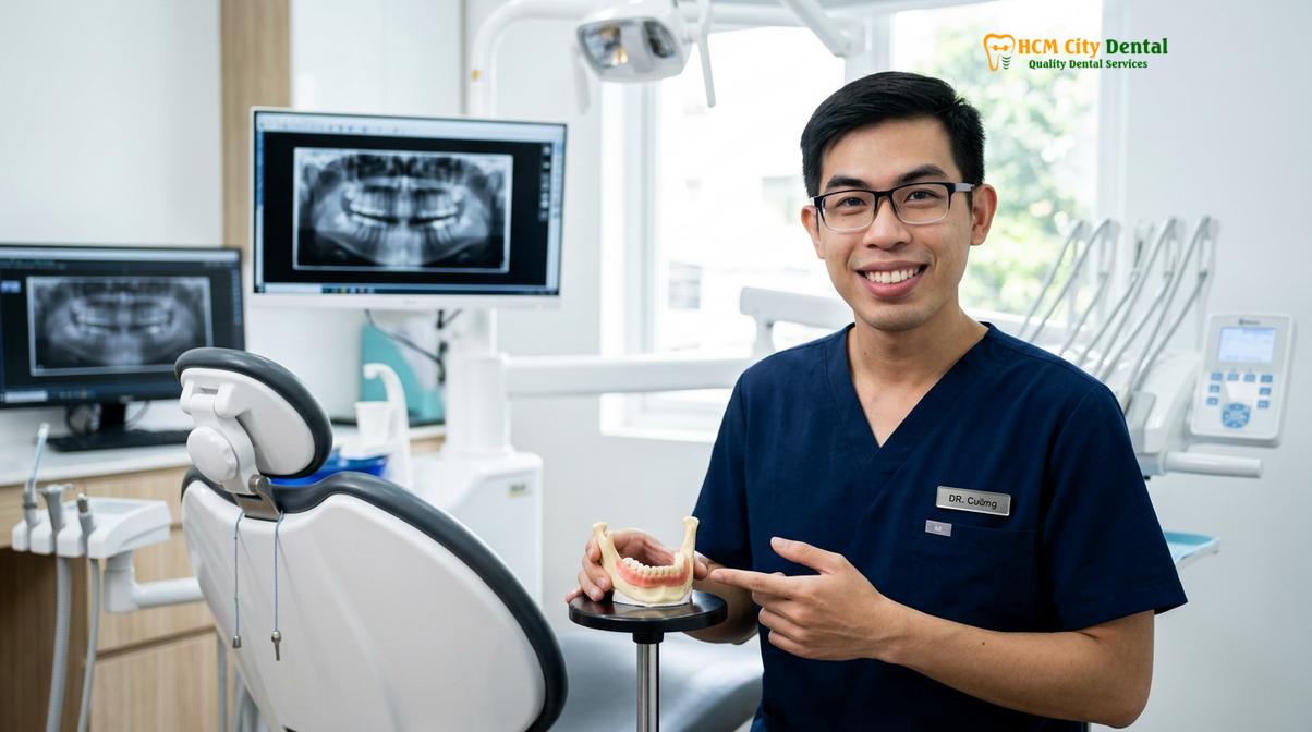 Dr. Nguyen Van Cuong DDS at HCMC Dental Clinic