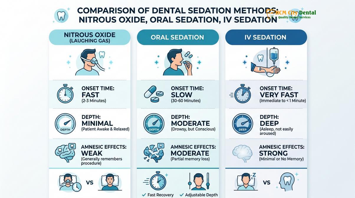 Summary diagram of IV sedation dentistry