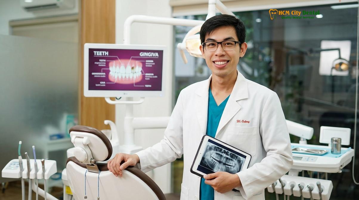 Dr. Nguyen Van Cuong DDS at HCMC Dental Clinic