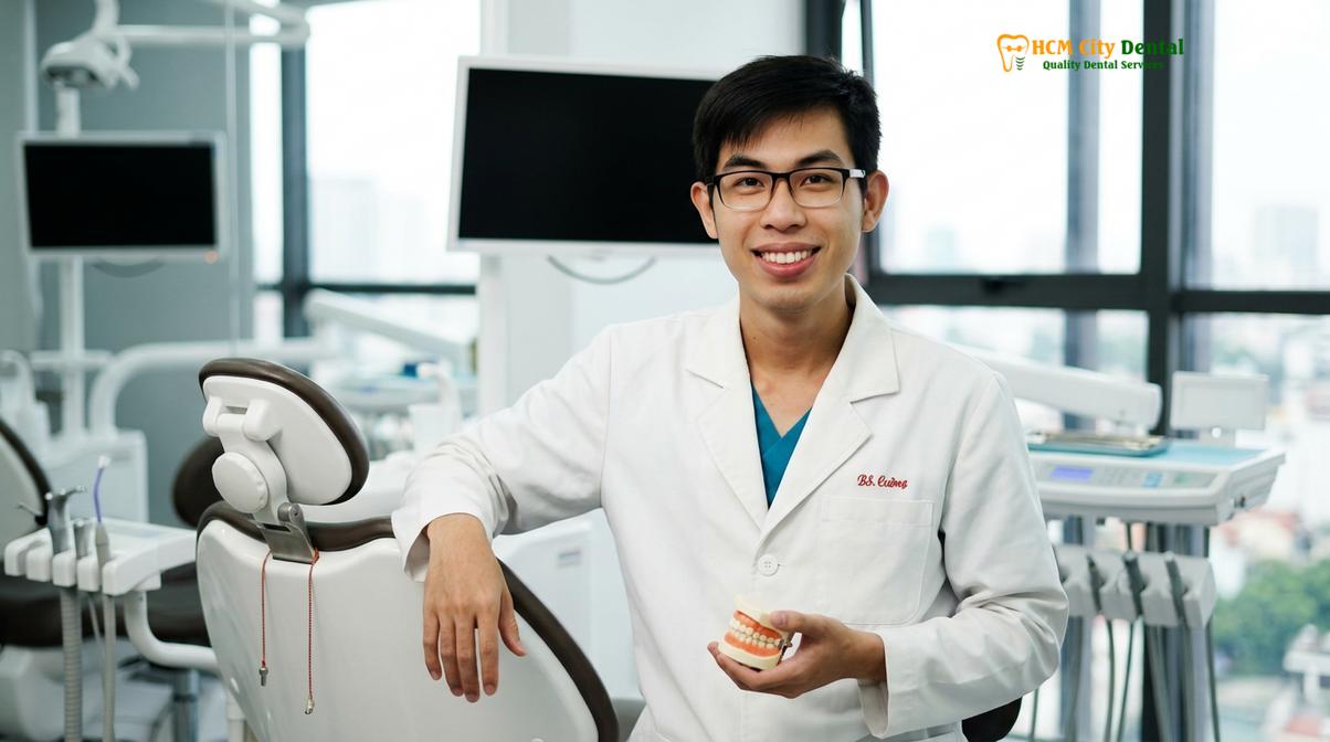 Dr. Nguyen Van Cuong DDS at HCMC Dental Clinic